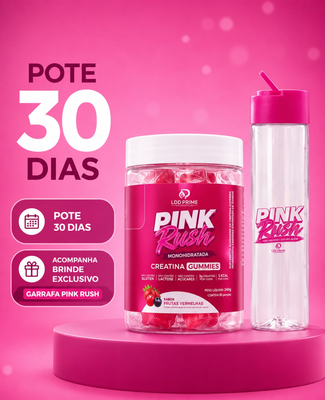 CREATINA GUMMIES - 30 DIAS