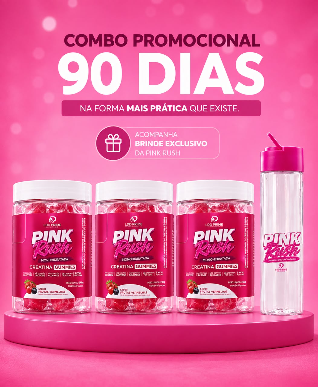 CREATINA GUMMIES - 90 DIAS